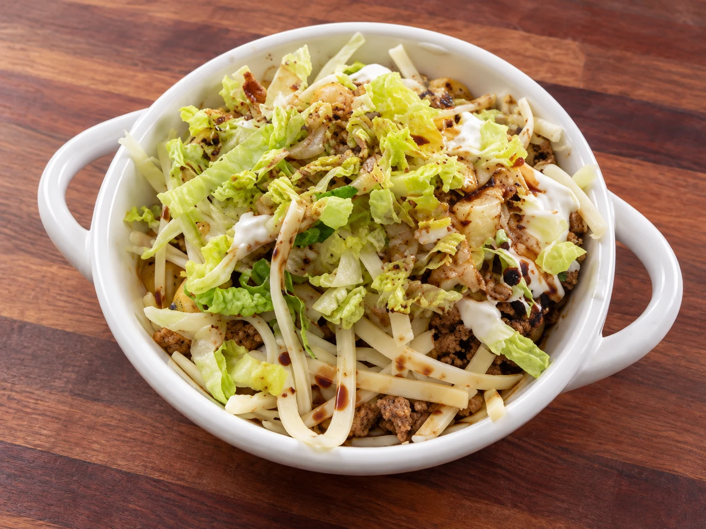Garden potato protein bowl