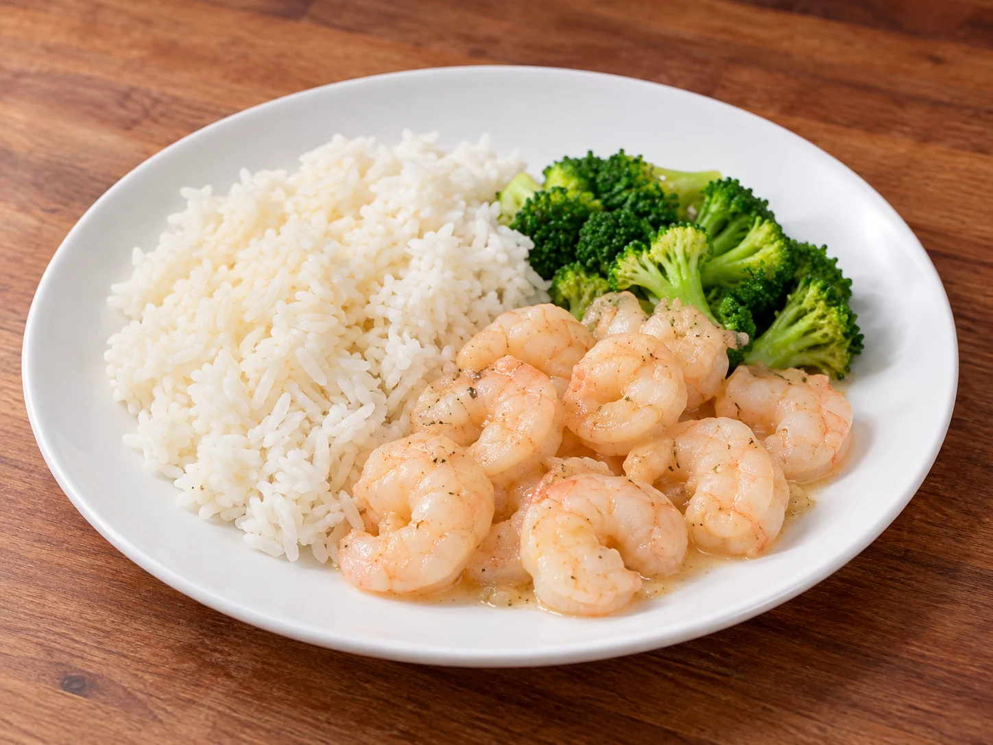 Honey garlic lime shrimp