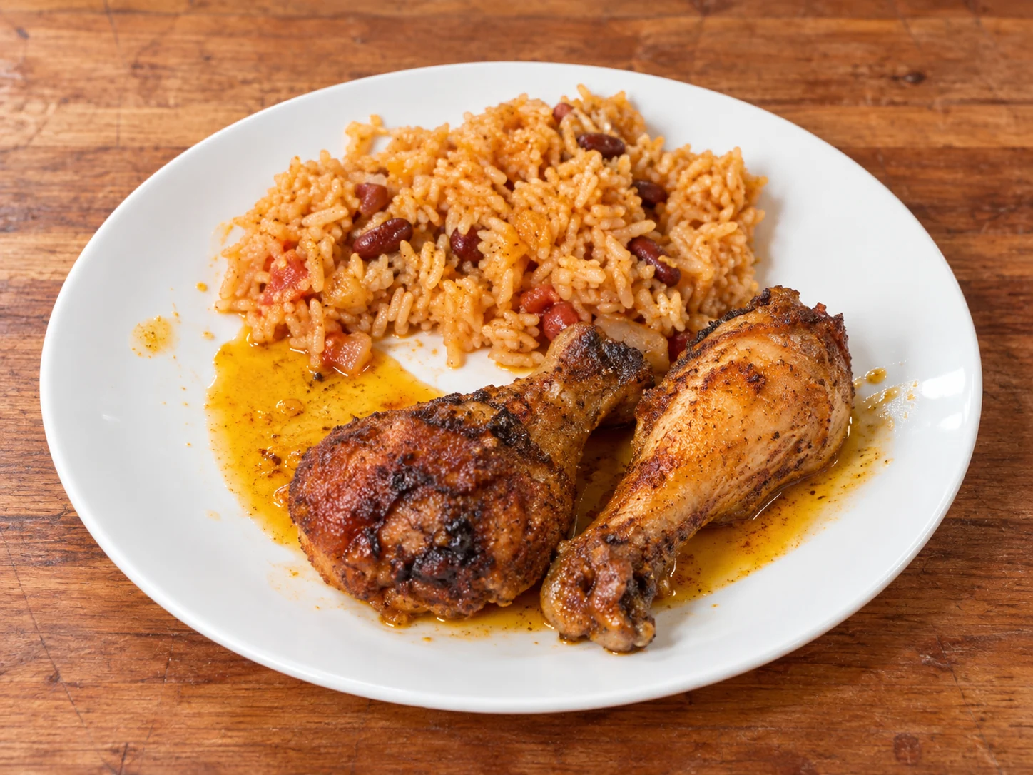 Mexican chicken, rice & beans