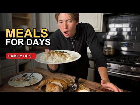 I’m 18 — This Whole Chicken Dinner Feeds My Family of 9 — video thumbnail
